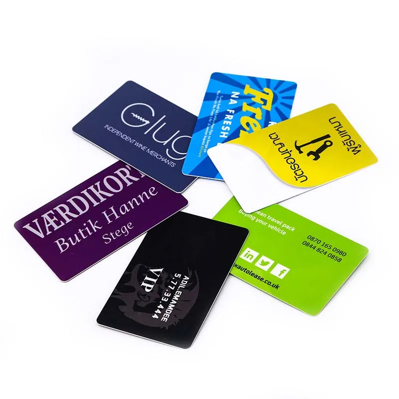 Custom white pvc plastic frost Business Card /print card /waterproof/ name/visiting card / custom business card printing 2