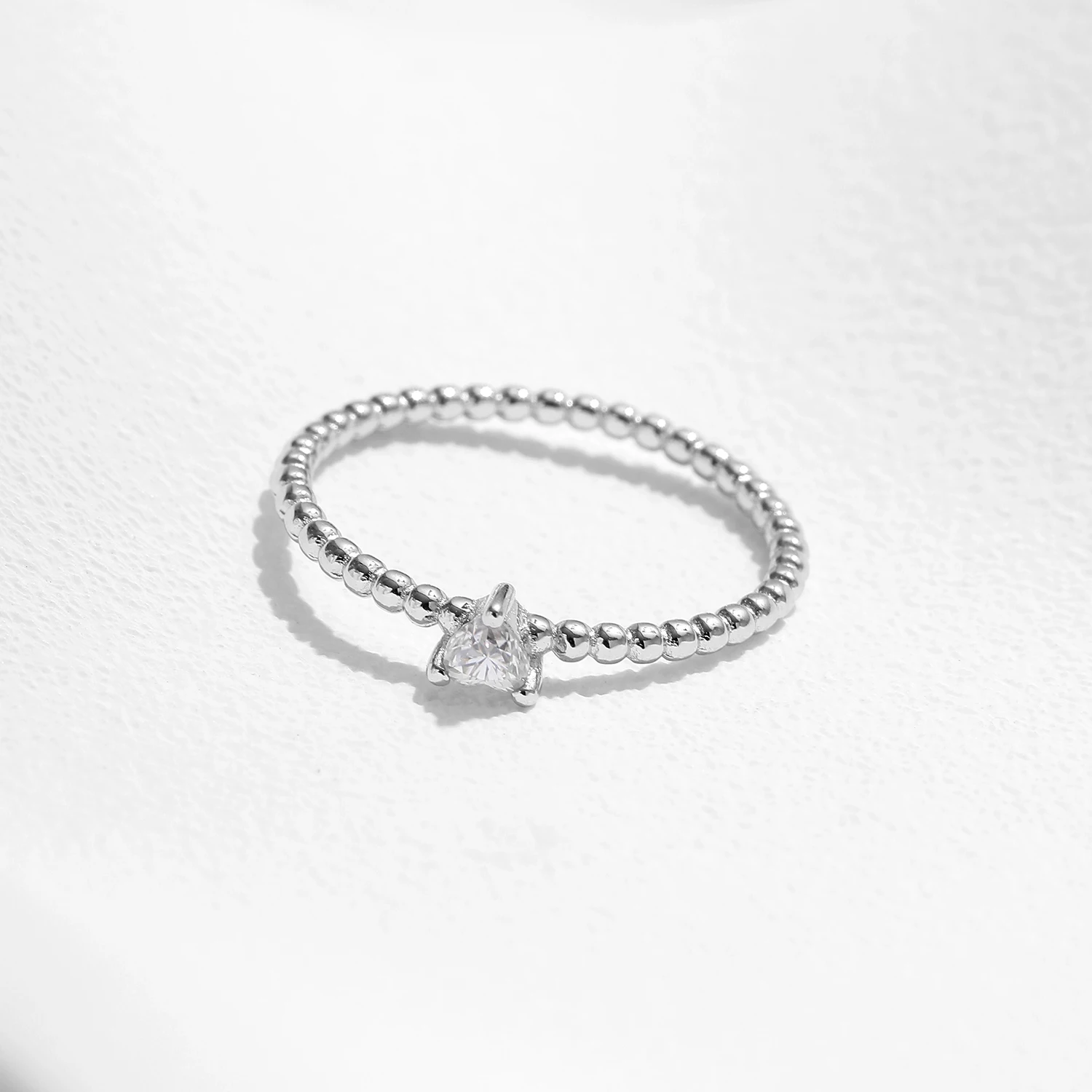 MODIAN D Color Heart Moissanite Engagement Rings For Women 925 Sterling Silver Lab Diamond Wedding Statement Jewelry 5