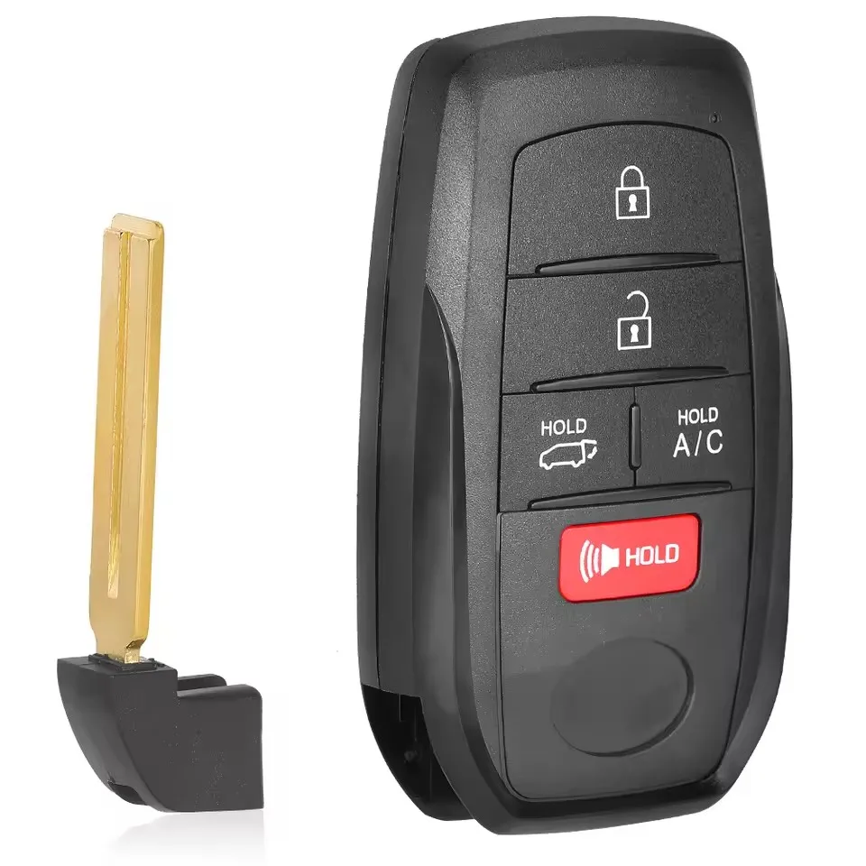 KEYECU Smart Remote Control Car Key With 4 5 Buttons 314.3MHz for Toyota BZ4X 2023 2024 Fob HYQ14FBX 8990H-42510 8990H-42520 - Image 6