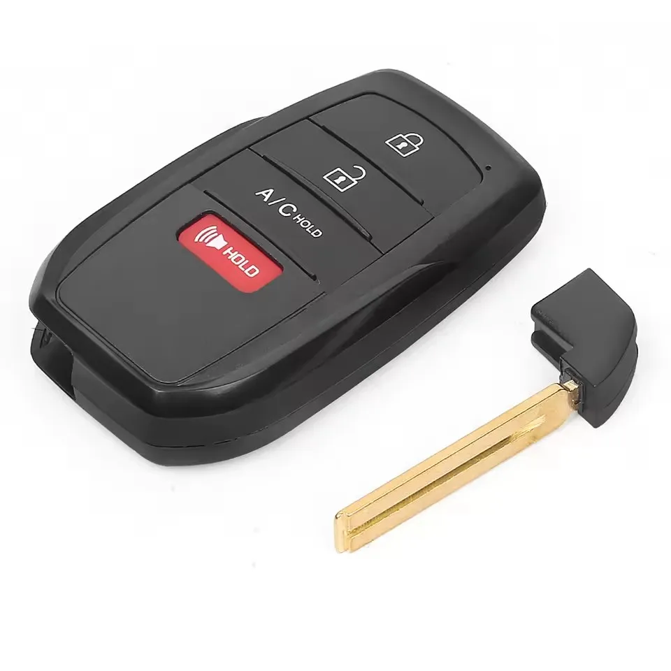 KEYECU Smart Remote Control Car Key With 4 5 Buttons 314.3MHz for Toyota BZ4X 2023 2024 Fob HYQ14FBX 8990H-42510 8990H-42520 - Image 4