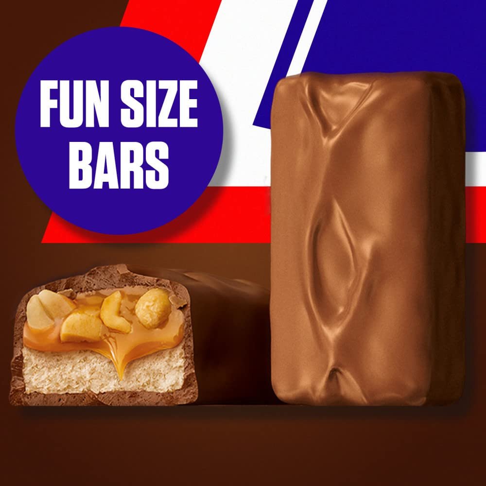 SNICKERS Fun Size Chocolate Bars – 18.71oz Pack for Treats - Image 3