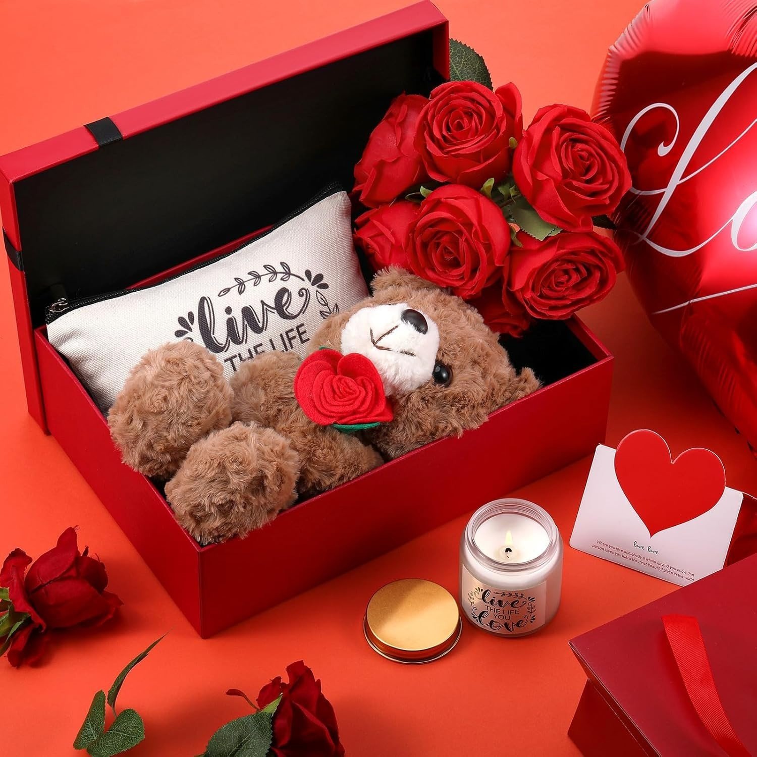 Valentines Day Gifts for Her Daughter,Girlfriend and Wife,Gift Baskets for Women | - Image 4