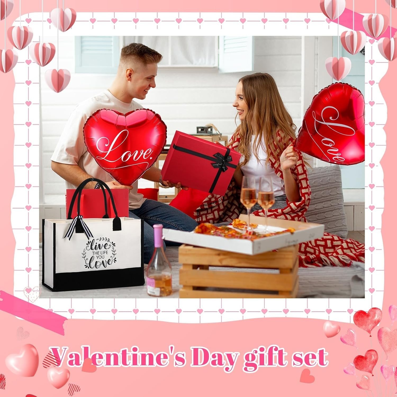Valentines Day Gifts for Her Daughter,Girlfriend and Wife,Gift Baskets for Women | - Image 5